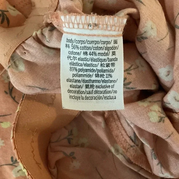 Victoria's Secret Pink Floral Boxer Shorts Size Small - Picture 5 of 6